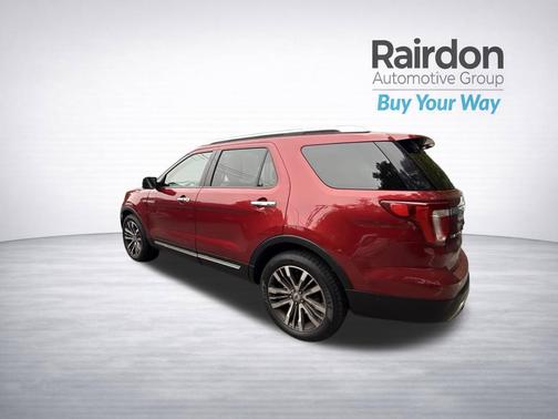 Ruby Red Metallic Tinted Clearcoat 2016 Ford Explorer Platinum