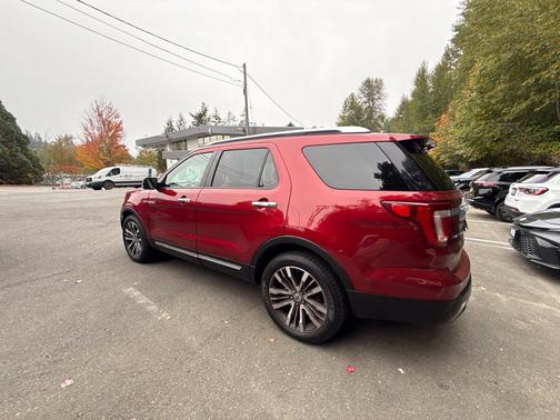 Ruby Red Metallic Tinted Clearcoat 2016 Ford Explorer Platinum