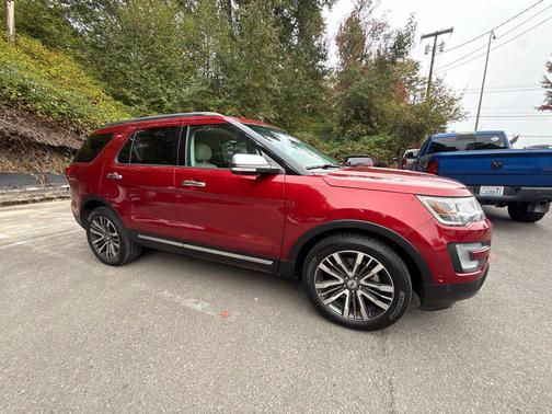 Ruby Red Metallic Tinted Clearcoat 2016 Ford Explorer Platinum