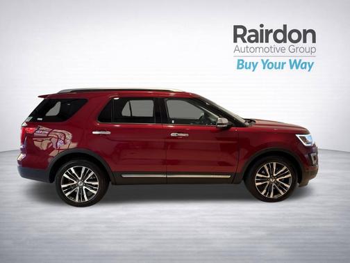 Ruby Red Metallic Tinted Clearcoat 2016 Ford Explorer Platinum