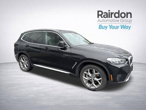Black 2024 BMW X3 xDrive30i