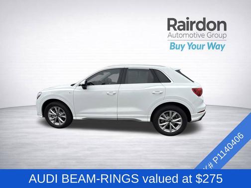 Ibis White 2023 Audi Q3 Premium 45 TFSI S line quattro Tiptronic