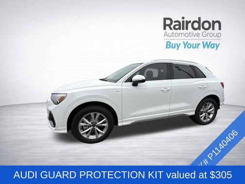Ibis White 2023 Audi Q3 Premium 45 TFSI S line quattro Tiptronic