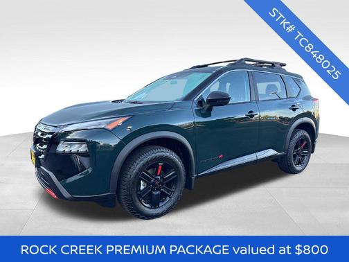 Obsidian Green 2026 Nissan Rogue Rock Creek