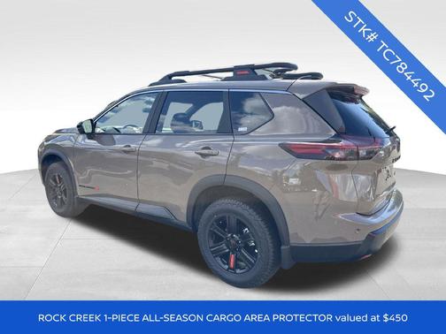 Baja Storm Metallic 2026 Nissan Rogue Rock Creek