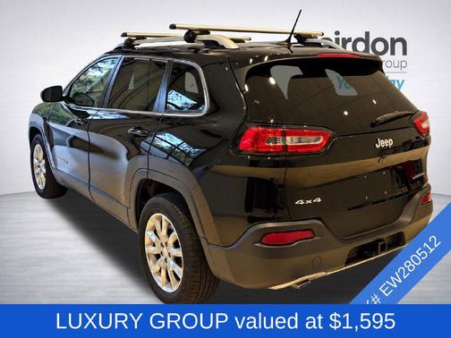 Brilliant Black Crystal Pearlcoat 2014 Jeep Cherokee Limited