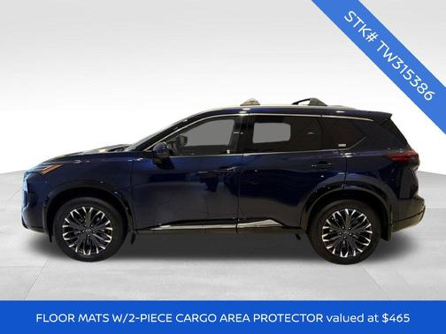 Deep Ocean Blue Pearl 2026 Nissan Rogue Platinum