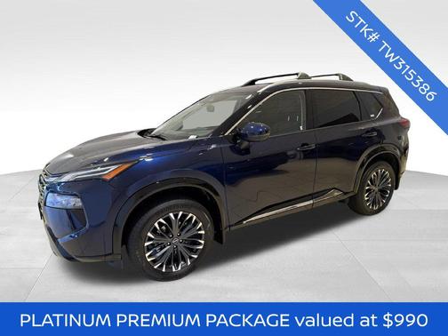 Deep Ocean Blue Pearl 2026 Nissan Rogue Platinum
