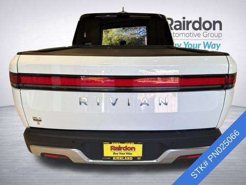 Glacier White 2023 Rivian R1T Adventure