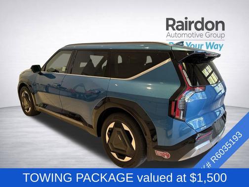 Ocean Blue 2024 Kia EV9 Land