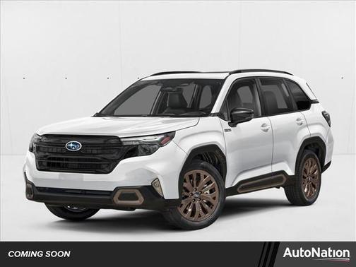 Crystal White Pearl 2026 Subaru Forester Hybrid Sport