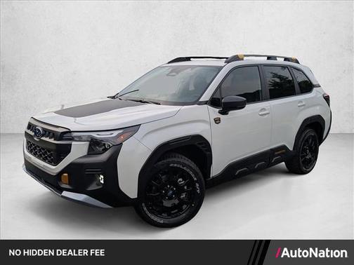 Crystal White Pearl 2026 Subaru Forester Wilderness