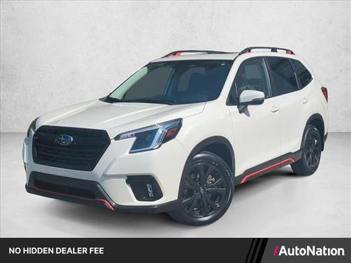 Crystal White Pearl 2023 Subaru Forester Sport