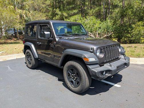 Granite Crystal Metallic Clearcoat 2024 Jeep Wrangler Sport