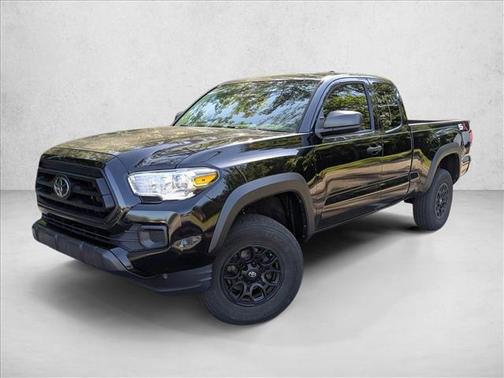 Midnight Black Metallic 2022 Toyota Tacoma SR