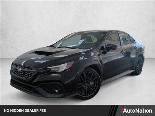Crystal Black Silica 2023 Subaru WRX Premium