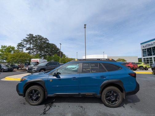 Geyser Blue 2022 Subaru Outback Wilderness