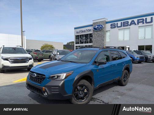 Geyser Blue 2022 Subaru Outback Wilderness
