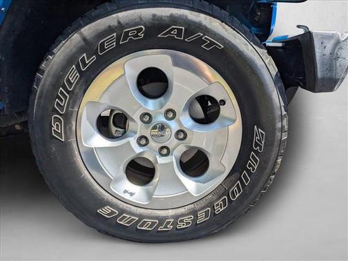 Hydro Blue Pearl Coat 2015 Jeep Wrangler Unlimited Sahara