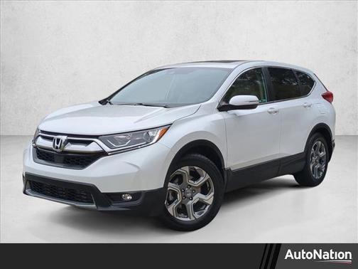 Platinum White Pearl 2019 Honda CR-V EX-L