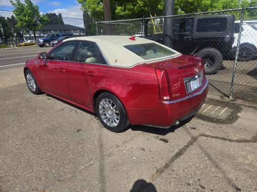 Crystal Red Tintcoat 2010 Cadillac CTS Luxury