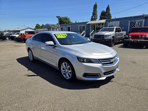 Silver Ice Metallic 2020 Chevrolet Impala LT