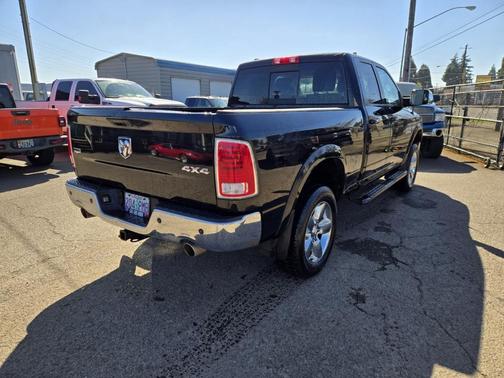 Black 2013 RAM 1500 Laramie