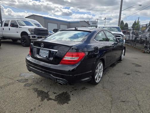 Black 2012 Mercedes-Benz C-Class Sport