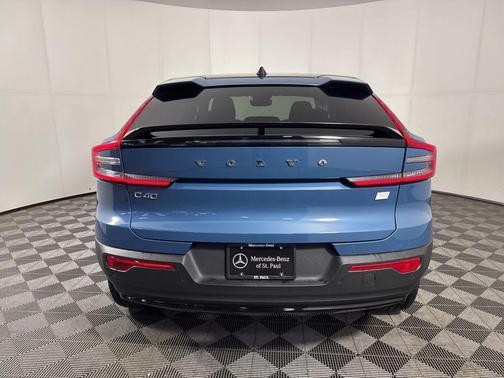 Blue Metallic 2023 Volvo C40 Recharge Pure Electric Twin Plus