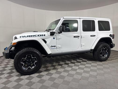 Bright White Clearcoat 2021 Jeep Wrangler Unlimited 4xe Rubicon