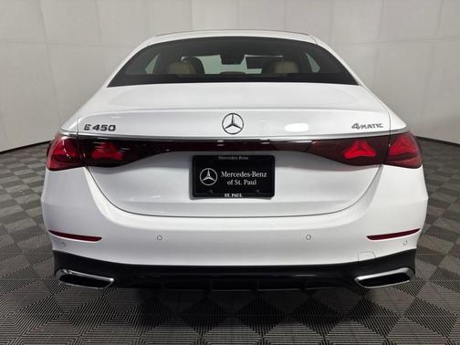 White 2026 Mercedes-Benz E-Class E 450 4MATIC