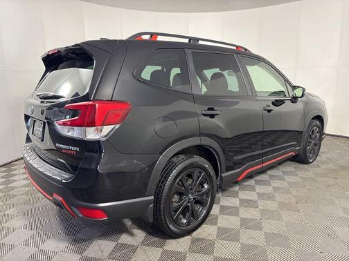 Crystal Black Silica 2021 Subaru Forester Sport
