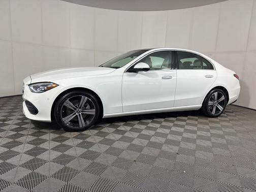 White 2026 Mercedes-Benz C-Class C 300 4MATIC