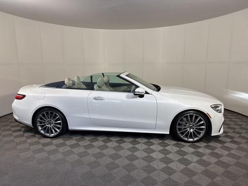 Moonlight White 2022 Mercedes-Benz E-Class E 450