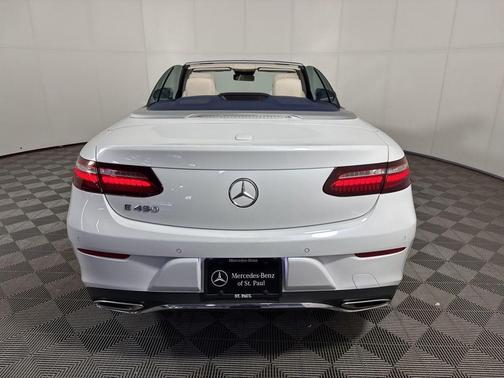 Moonlight White 2022 Mercedes-Benz E-Class E 450