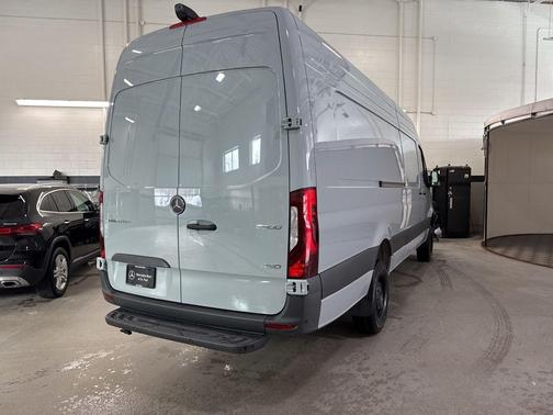 Silver Gray 2026 Mercedes-Benz Sprinter 2500 170 WB High Roof Extended Cargo