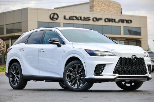 Ultra White 2026 Lexus RX 350 F SPORT Handling
