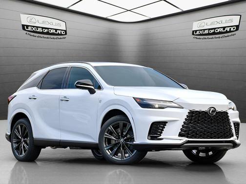 Ultra White 2026 Lexus RX 350 F SPORT Handling