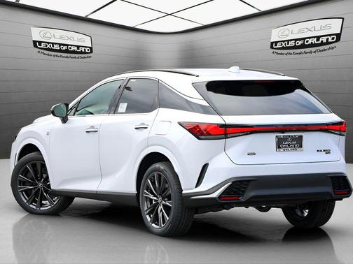Ultra White 2026 Lexus RX 350 F SPORT Handling