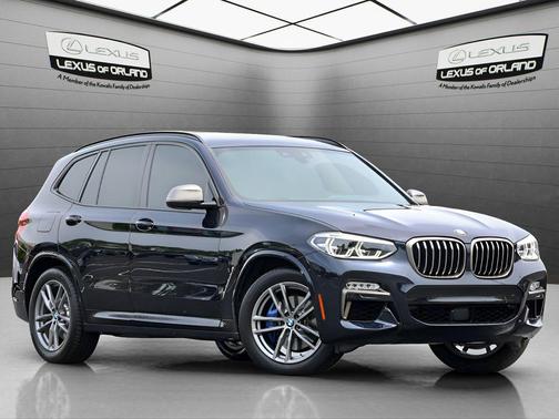 Carbon Black Metallic 2019 BMW X3 M40i