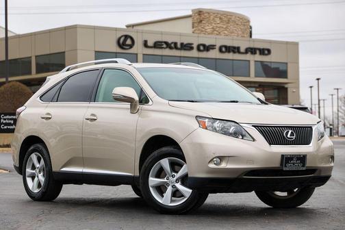 Satin Cashmere Metallic 2011 Lexus RX 350 Base