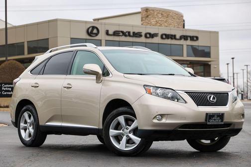 Satin Cashmere Metallic 2011 Lexus RX 350 Base