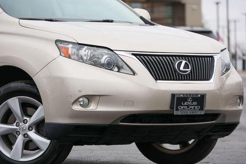 Satin Cashmere Metallic 2011 Lexus RX 350 Base