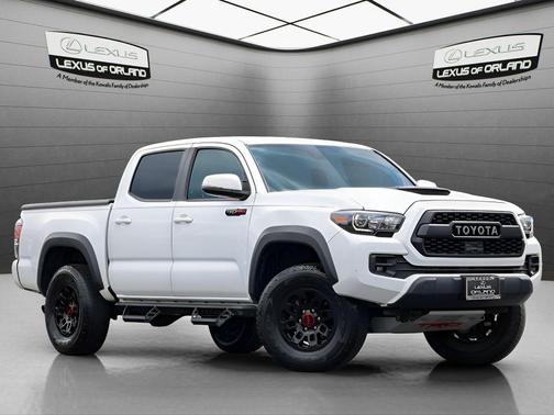 Super White 2019 Toyota Tacoma TRD Pro