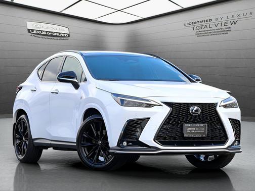 Ultra White 2024 Lexus NX 350 F SPORT Handling
