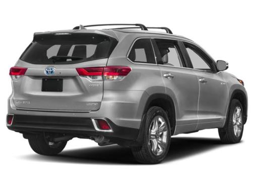 Burgundy 2019 Toyota Highlander Hybrid Limited