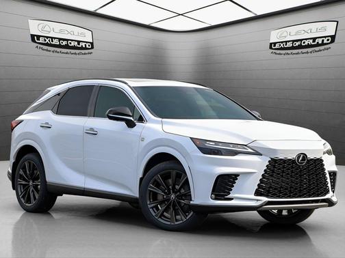 Ultra White 2026 Lexus RX 350 F SPORT Handling