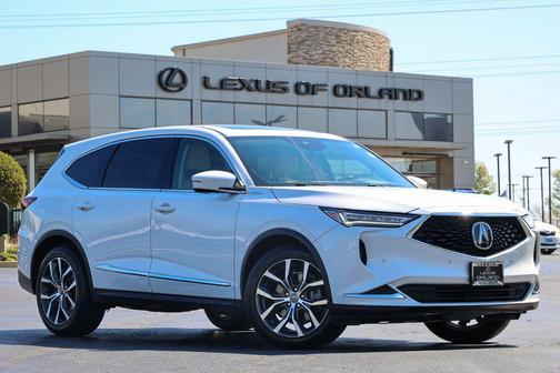 Platinum White Pearl 2022 Acura MDX Technology Package