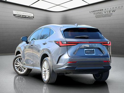 Cloudburst Gray 2023 Lexus NX 350h Luxury