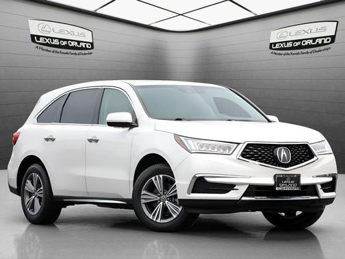 Platinum White Pearl 2020 Acura MDX 3.5L